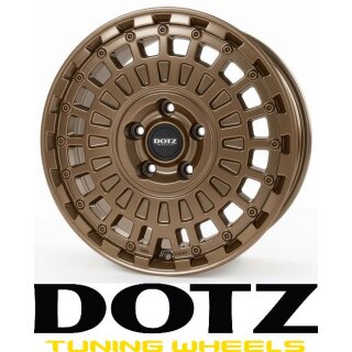 Dotz Talara bronze 8x18 6/130 ET45 Bronze matt