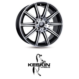 Keskin-Tuning KT16 8,5x19 5/112 ET45 BLACK FRONT POLISH