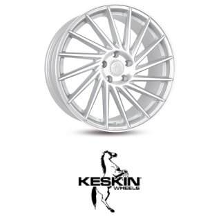 Keskin-Tuning KT17 8,5x19 5/112 ET30 SILVER FRONT POLISH