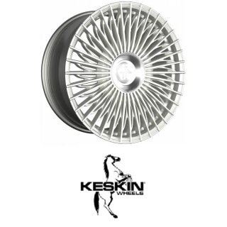 Keskin-Tuning KTX1 8,5x19 5/108 ET40 SILVER FRONT POLISH