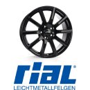 Rial Milano 6,5x15 4/100 ET38 diamant-schwarz