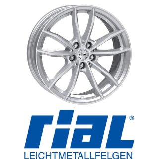 Rial X12 7,5x18 5/112 ET50 polar-silber