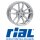 Rial X12 7x17 5/112 ET41 polar-silber