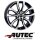 Autec Uteca 8,5x19 5/112 ET26 Schwarz poliert