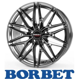 Borbet FB1 8x18 5/114.3 ET40 hyper black silver