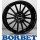 Borbet FB2 8,5x19 5/114.3 ET40 black glossy