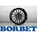 Borbet FB2DC 9x20 5/112 ET20 black polished matt