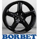 Borbet XE1 7,5x18 5/112 ET23 black glossy