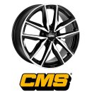 CMS C28 8x20 5/112 ET47 Diamond Black Gloss