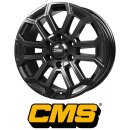 CMS C35 7,5x17 6/139.7 ET46 Complete Black Gloss