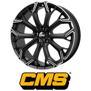 CMS C37 7,5x20 5/112 ET44 Part Diamond Matt Black