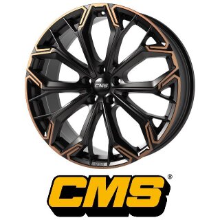 CMS C37 8x18 5/112 ET35 Part Diamond Black Copper