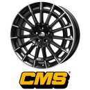 CMS C38 8,5x20 5/120 ET40.5 Part Diamond Black Gloss