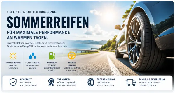 Sommerreifen 12 Zoll für kleine Fahrzeuge und Citycars