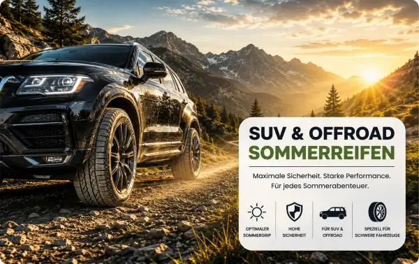 SUV und Offroad Sommerreifen 22 Zoll kaufen für moderne Luxus SUVs